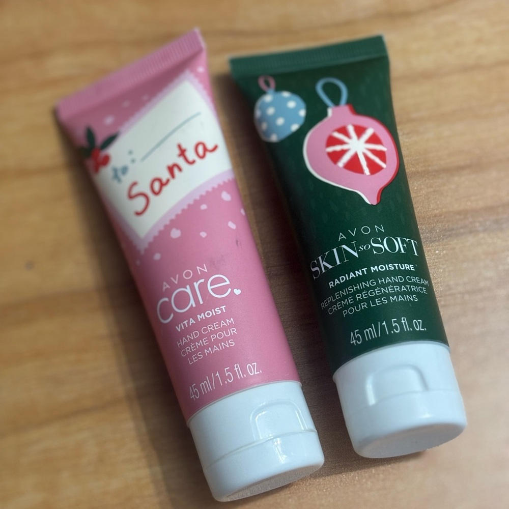 Vintage Avon Hand Cream Duo - UNOPENED SET